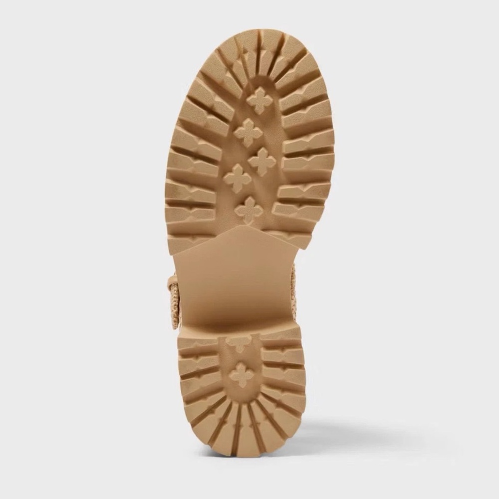 Woven Platform Sandal in Beige - Women's - Picture 4 of 4